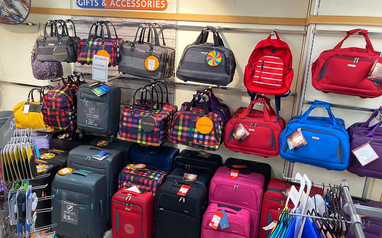 Luggage internal