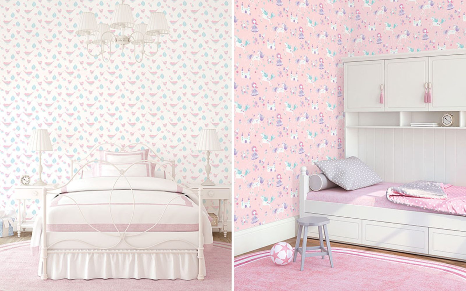 Girls wallpaper duo