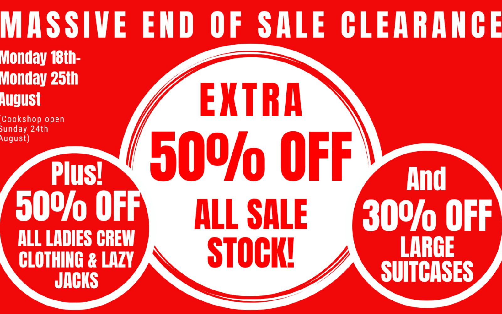 End of Sale 2025 Website