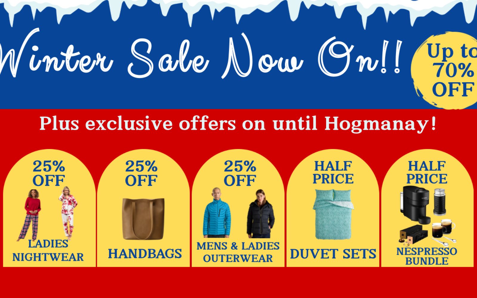 OT winter sale 2024 Website