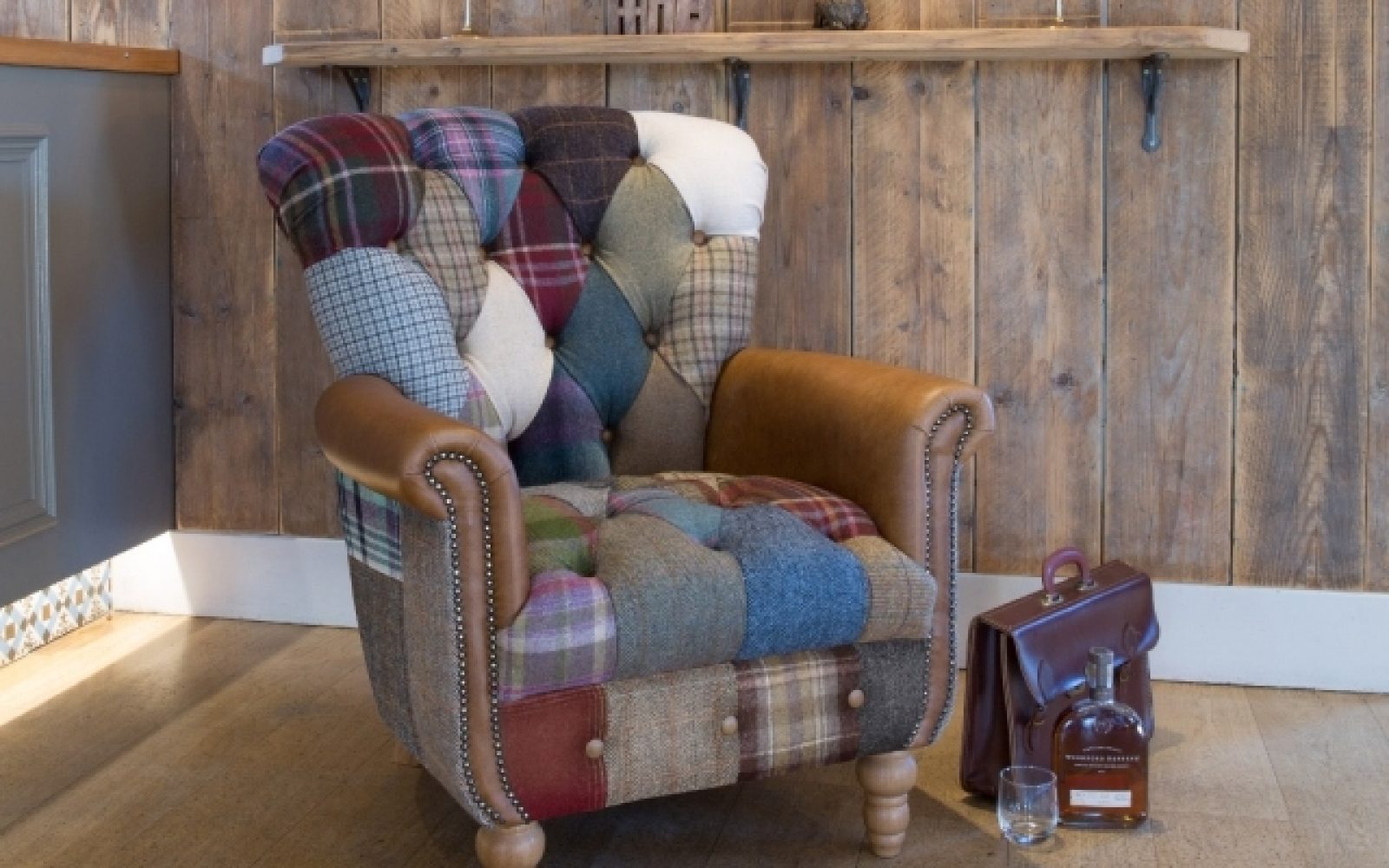 Vintage Sofas Patchwork armchair