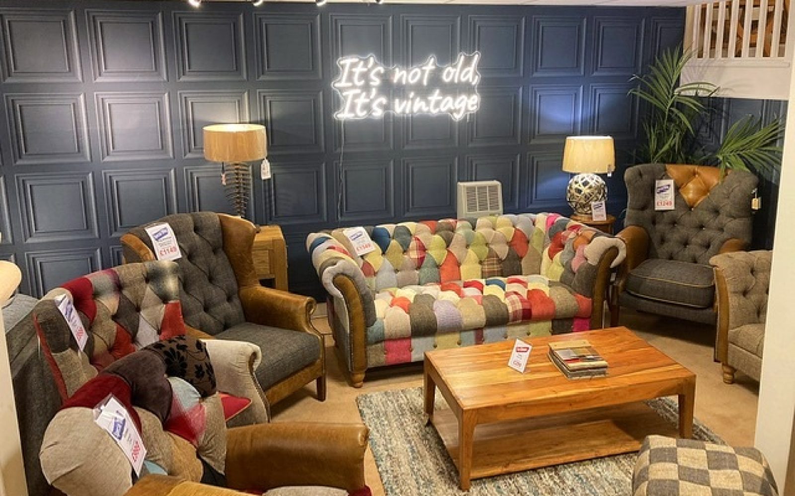 Vintage Sofas internal shot