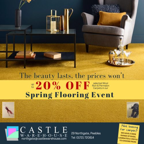 Spring flooring promo square